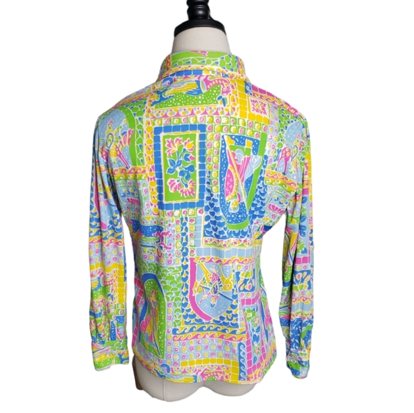 VTG Herman Geist Union 70's Novelty Neon Hipster Psychedelic Magic School Bus - Picture 14 of 15